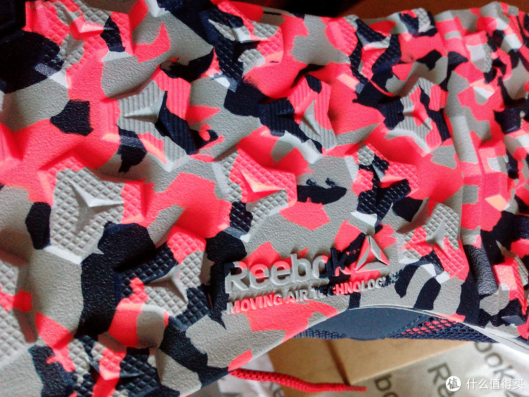 一双很花的 Reebok 锐步 越野跑鞋开箱 附赠如何确定鞋码经验