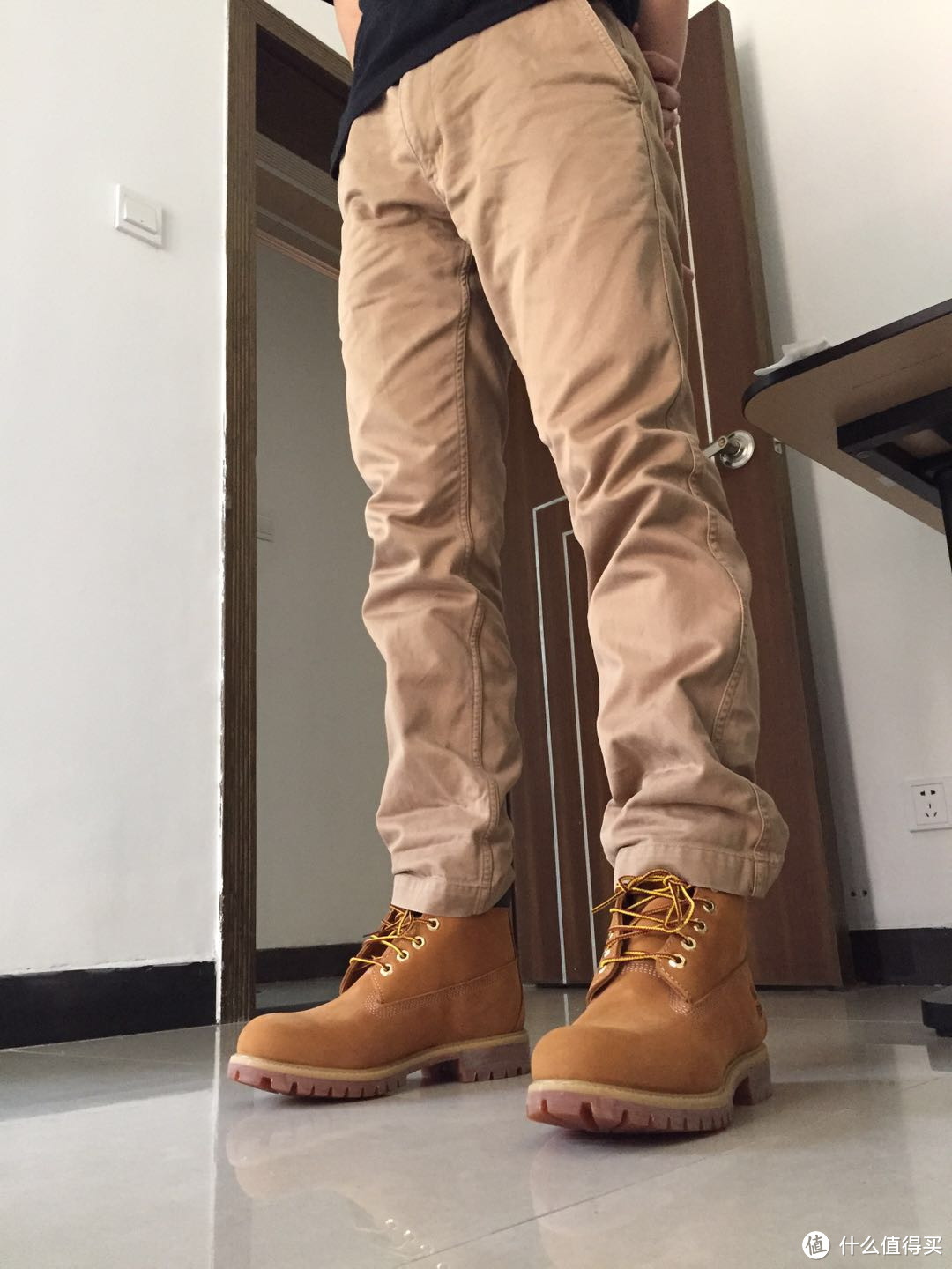 第一次海淘英亚：Timberland 添柏岚 10061经典大黄靴 开箱