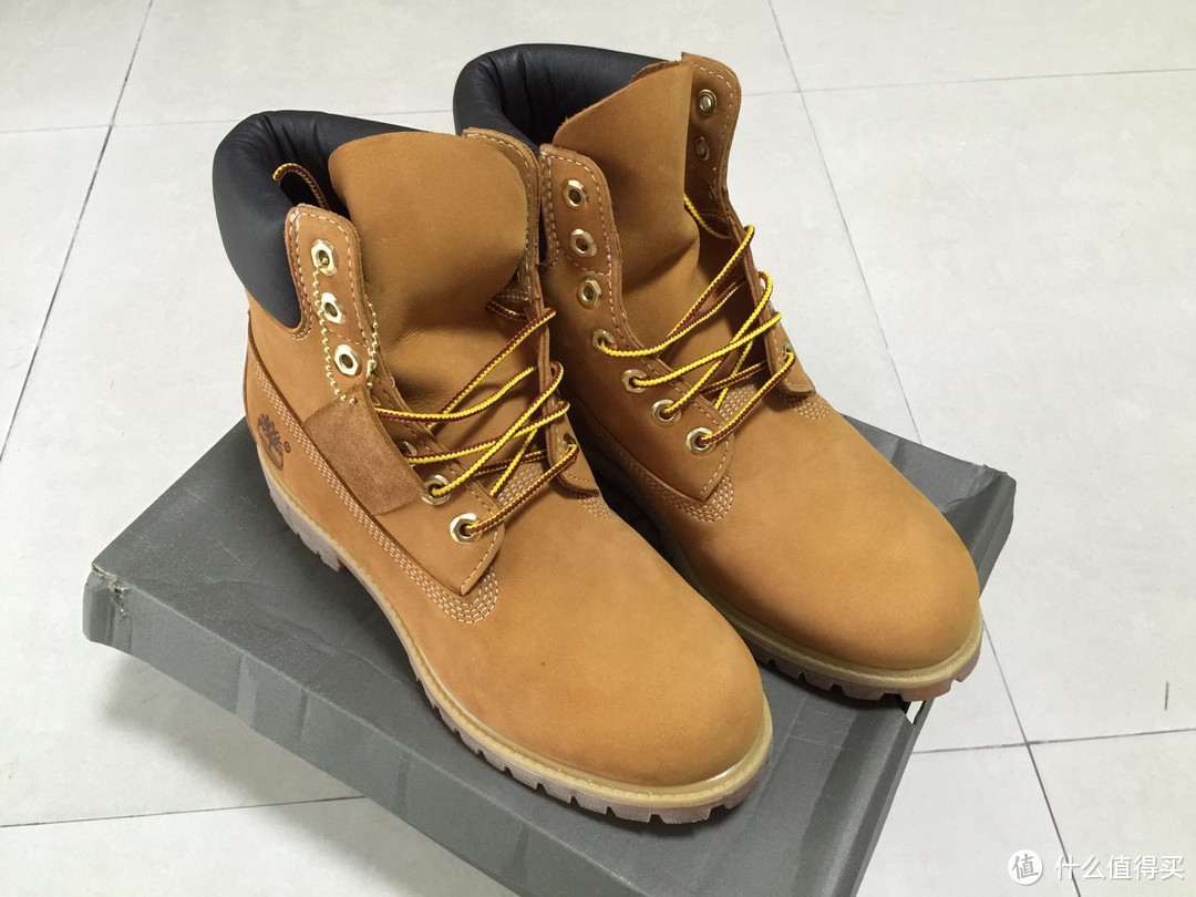 第一次海淘英亚：Timberland 添柏岚 10061经典大黄靴 开箱