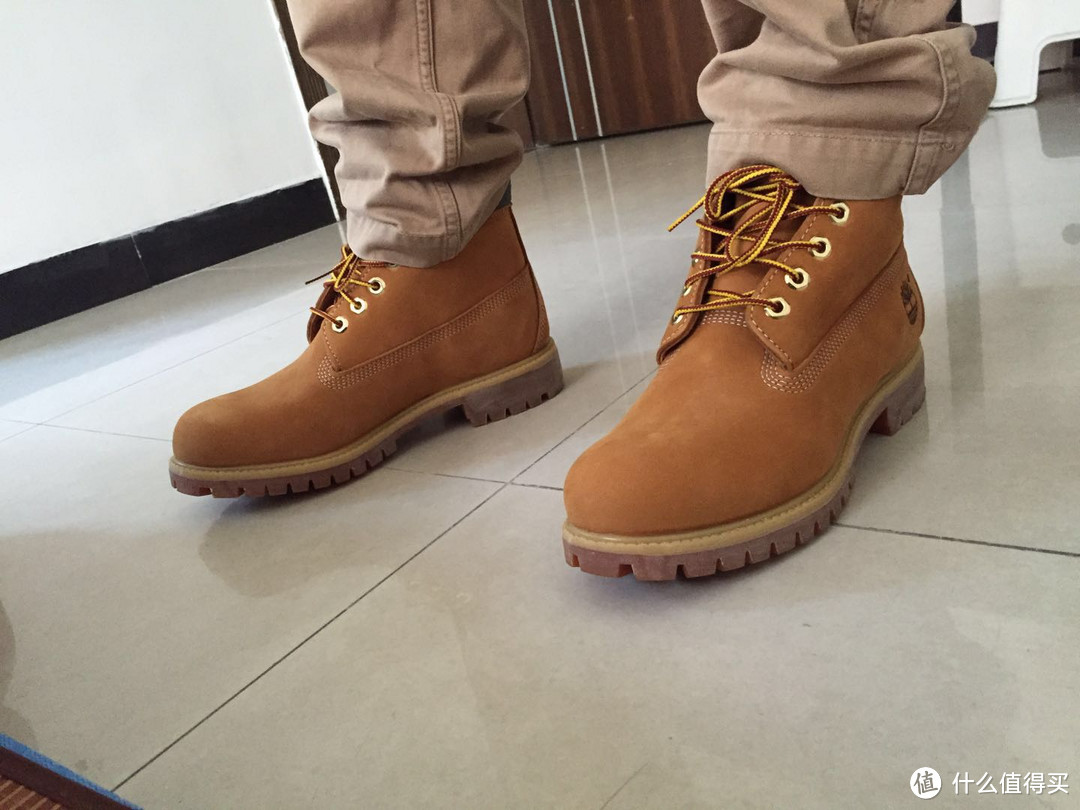 第一次海淘英亚：Timberland 添柏岚 10061经典大黄靴 开箱