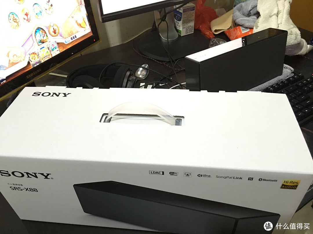 #原创新人#sony 索尼 SRS-X88 扬声器 开箱