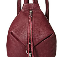 Rebecca Minkoff Mini Julian Backpack Handbag, Port, One Size