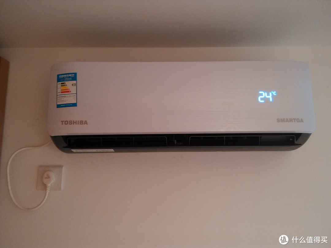 TOSHIBA 东芝 空调 EV 系列挂机+ MITSUBISHI ELECTRIC 三菱电机 MFZ-XEJ60VA 柜机晒单