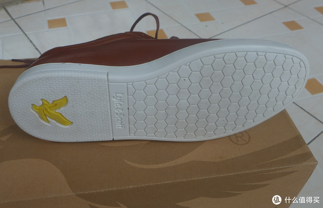 Lyle & Scott 苏格兰金鹰 Findon Sneaker 真皮男鞋 晒单