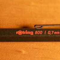 #本站首晒# rOtring 红环 800 0.7 mm 专业绘图自动铅笔