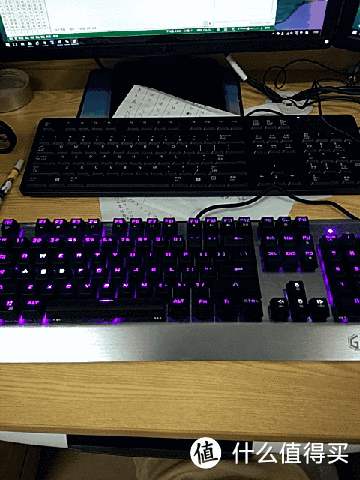 性价比还不错 — DeLUX 多彩 机械高手3（cherry青轴版）机械键盘开箱