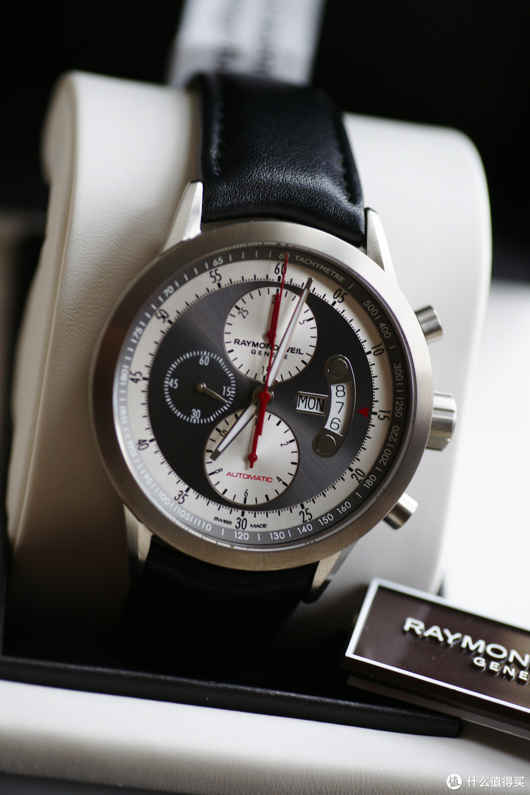 #本站首晒# 来自日内瓦波纹的魅惑：RAYMOND WEIL 蕾蒙威 Freelancer 自由骑士 7745-TIC-05659 男款机械腕表