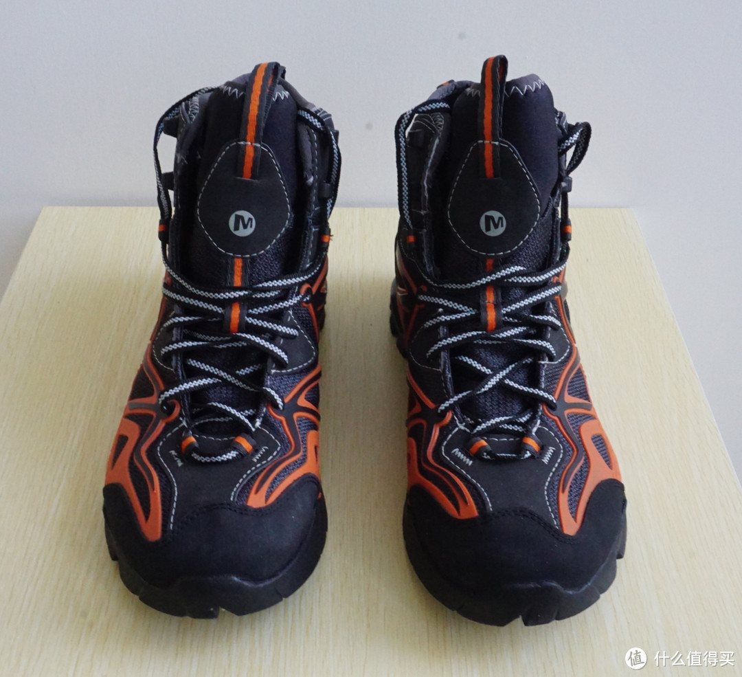 #本站首晒# 专柜1.66折购入V底G面 MERRELL 迈乐 R432355E3CDT01 秋冬款徒步鞋 晒单