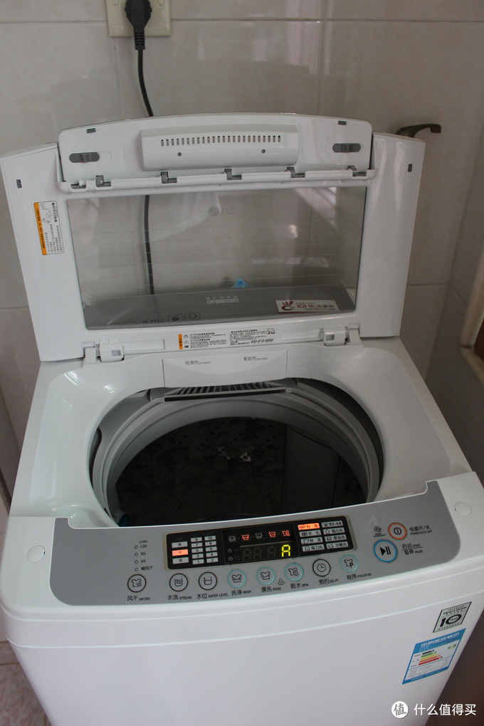 LG 变频 8KG T80BW33PD 波轮洗衣机  晒单和使用感受