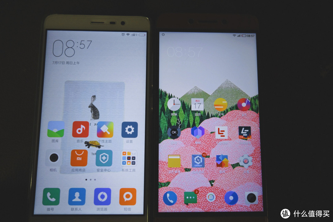 哪部更得学生汪的心：MI 小米 红米 note3 VS Letv 乐视2  智能手机