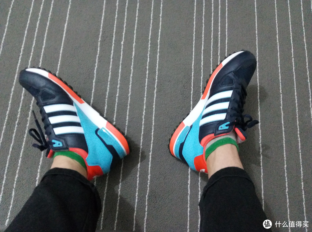 #原创新人# Adidas 阿迪达斯 三叶草 ZX750 经典休闲鞋 晒单