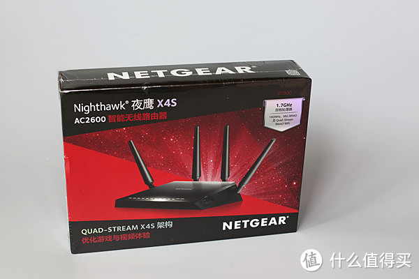 高大上的路由器——NETGEAR 网件 R7800 无线路由器 开箱评测