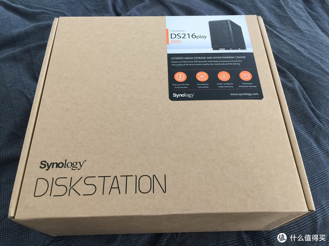 Synology 群晖 216 play NAS 上手开箱分享