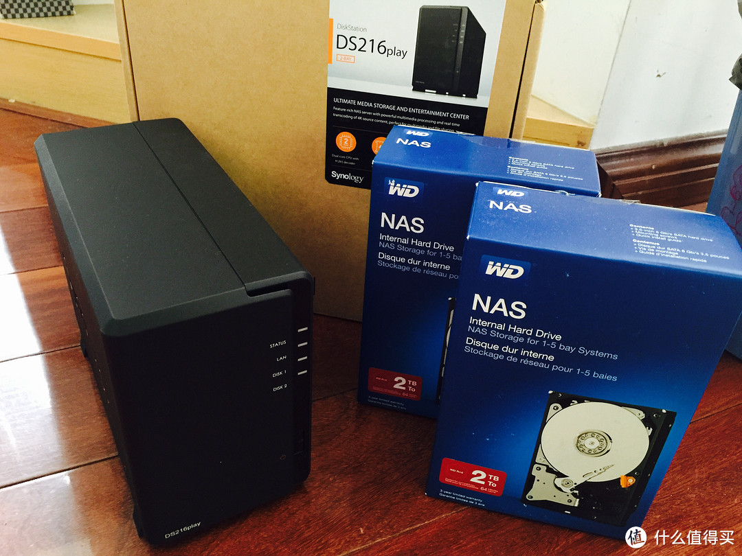 Synology 群晖 216 play NAS 上手开箱分享