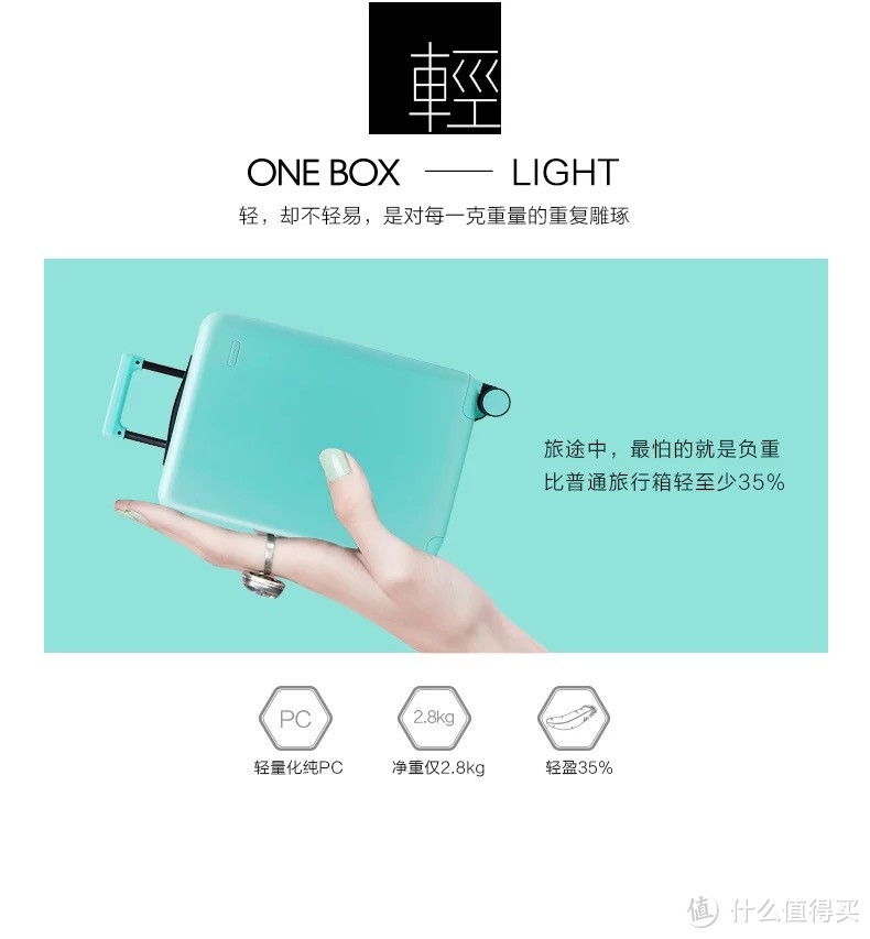 一个的有态度的行李箱——ONEBOX  全新概念定制旅行箱 体验