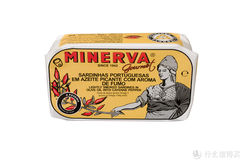 ▲ “MINERVA” 是一个自 1942 年起生产罐头鱼的葡萄牙品牌，名字