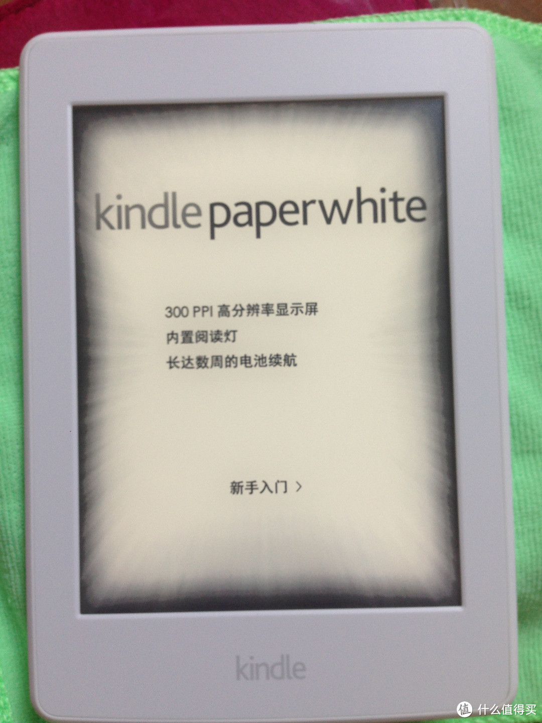 入手！Amazon亚马逊国行Kindle Paperwhite 3 阅读器（白色）