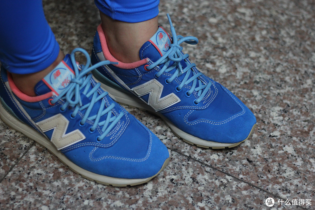 #原创新人#那一抹亮丽的蓝： New Balance 新百伦 MRL996GG 复古休闲运动鞋 晒单