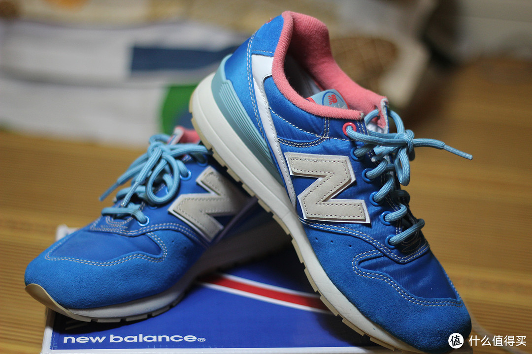 #原创新人#那一抹亮丽的蓝： New Balance 新百伦 MRL996GG 复古休闲运动鞋 晒单