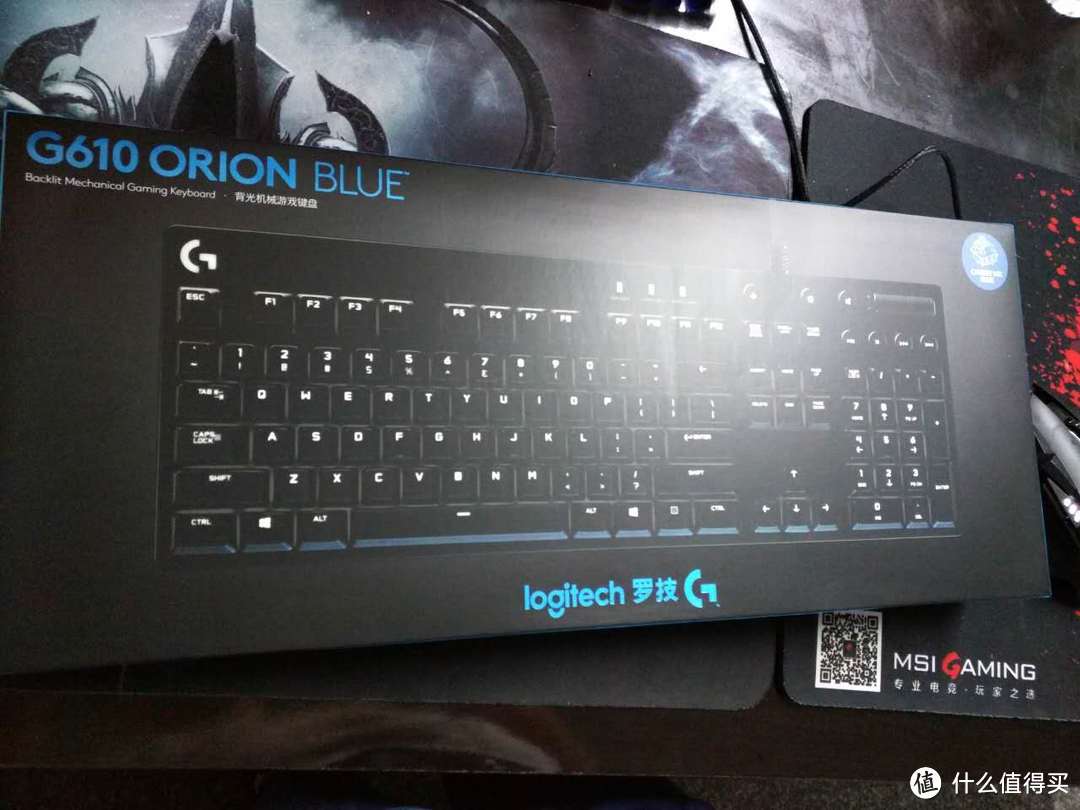 #原创新人#机械键盘之被国产轴毒害的小白——嘎嘣脆轴与Logitech 罗技 G610 青轴键盘 开箱