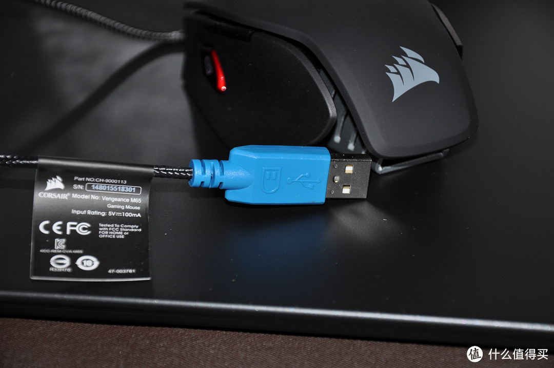 升级完笔记本，接着折腾鼠标——CORSAIR 海盗船 Gaming M65 FPS游戏鼠标