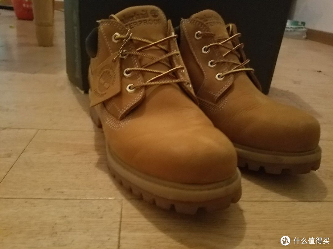 我的第一双 Timberland 添柏岚 73538 防水经典牛津徒步靴  开箱