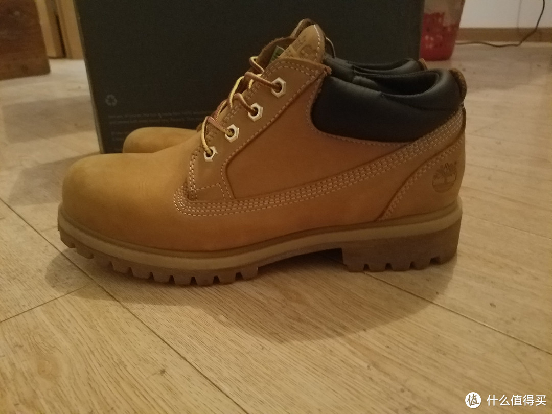 我的第一双 Timberland 添柏岚 73538 防水经典牛津徒步靴  开箱