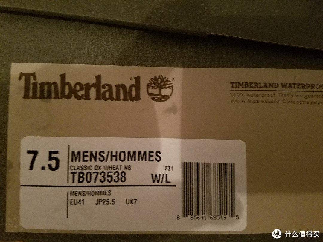 我的第一双 Timberland 添柏岚 73538 防水经典牛津徒步靴  开箱