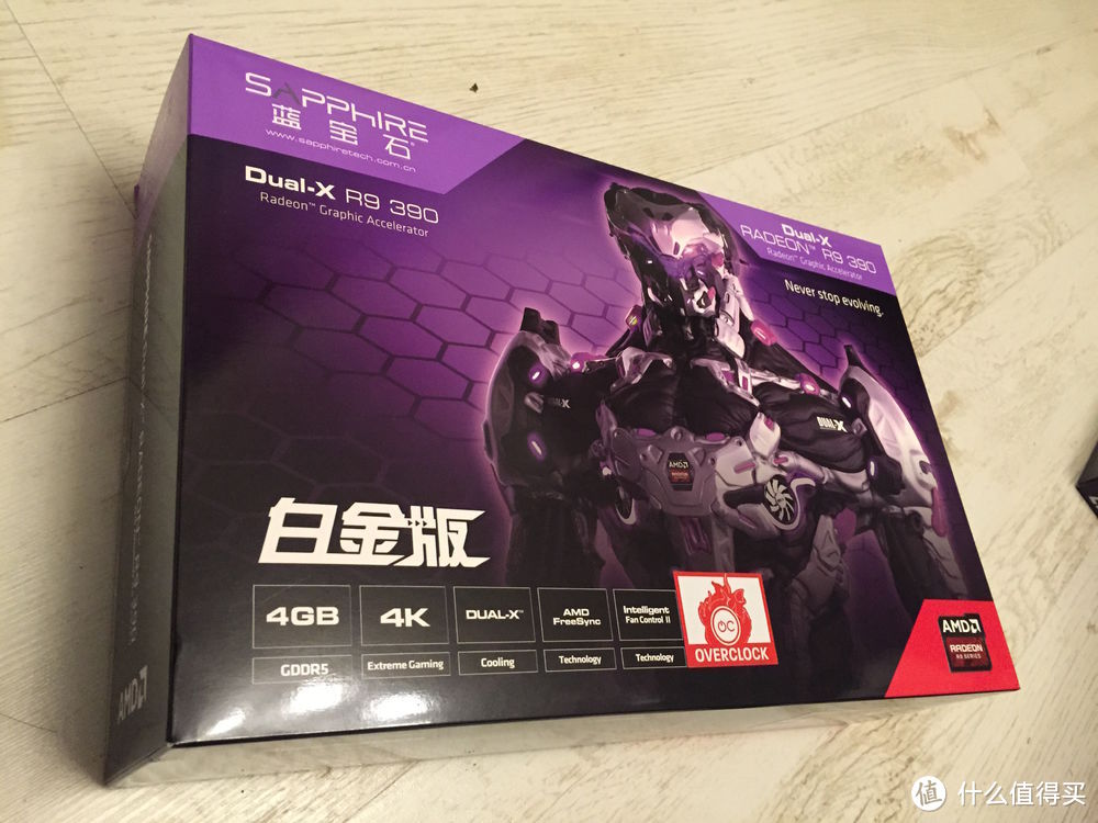 老网管装机：Sapphire 蓝宝石 R9 390 4G 白金版显卡 详细评测