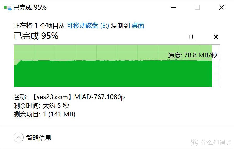 闪迪SD卡实际读取速度