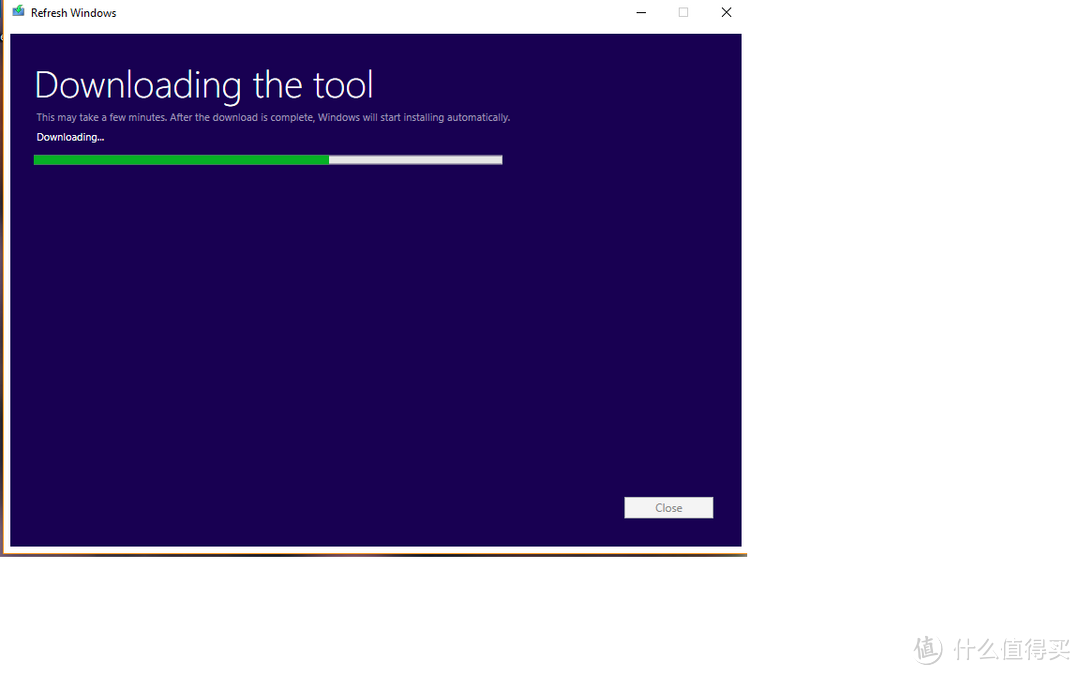 Windows10重装系统的另一种方法——Refresh Windows Tool 试用