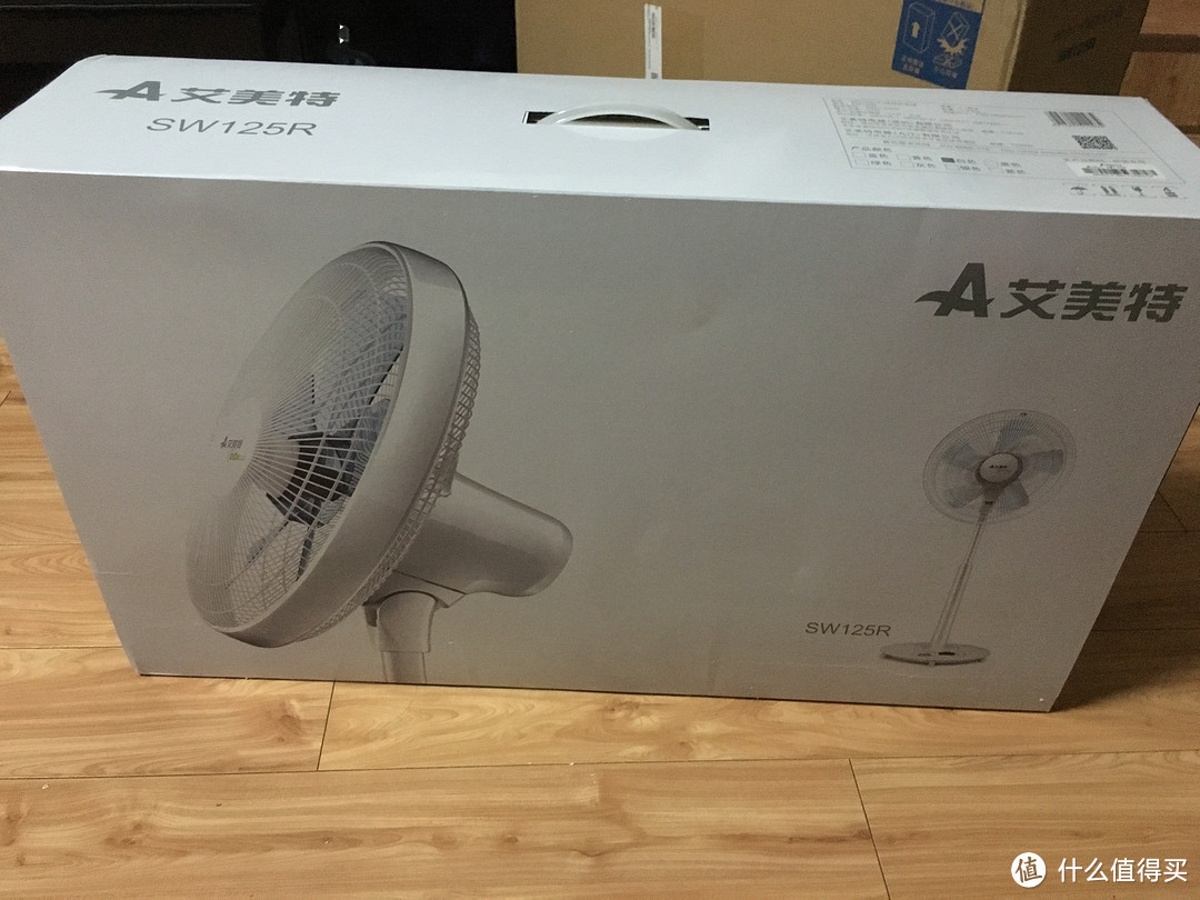 夏日的一丝凉意——Airmate 艾美特 SW125R 直流变频电风扇 使用感受