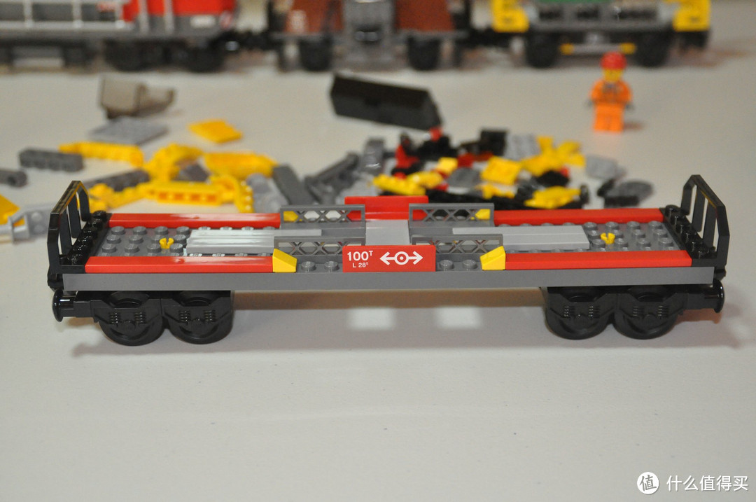 #本站首晒# LEGO 乐高 城市系列 60098 重载火车