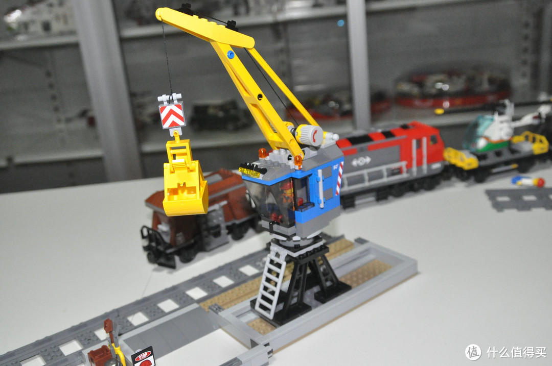 #本站首晒# LEGO 乐高 城市系列 60098 重载火车