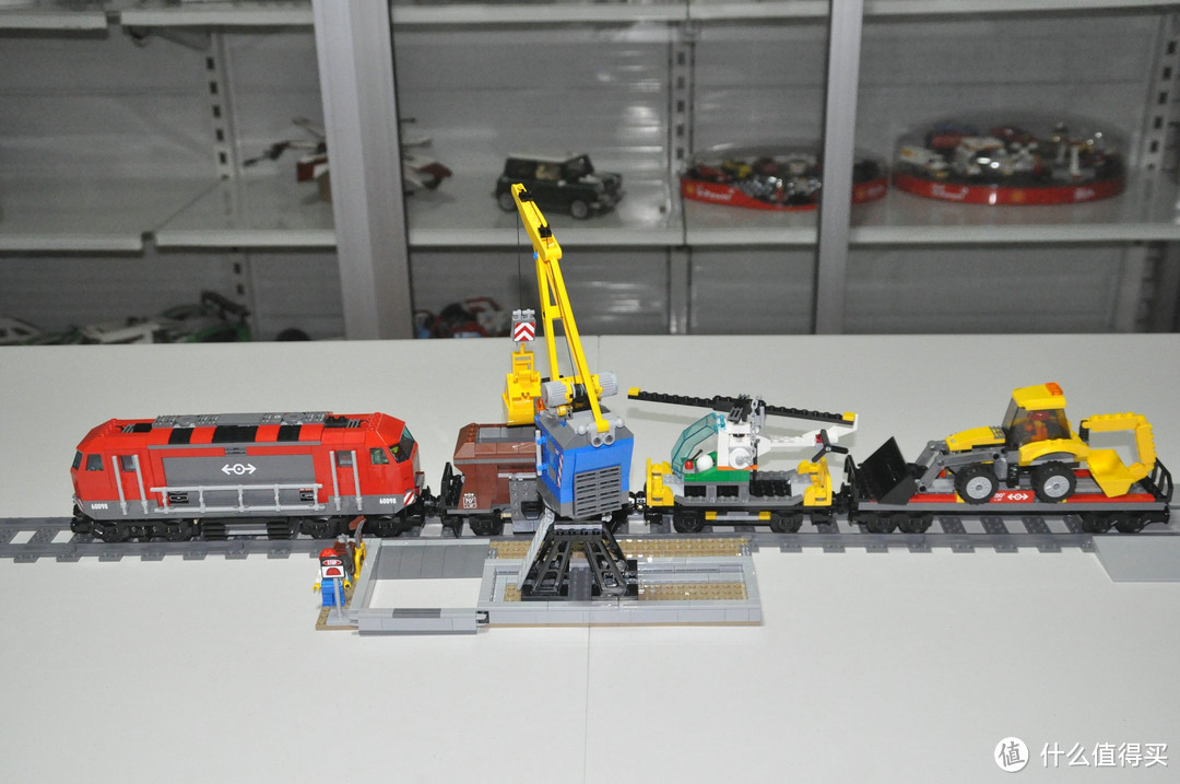 #本站首晒# LEGO 乐高 城市系列 60098 重载火车