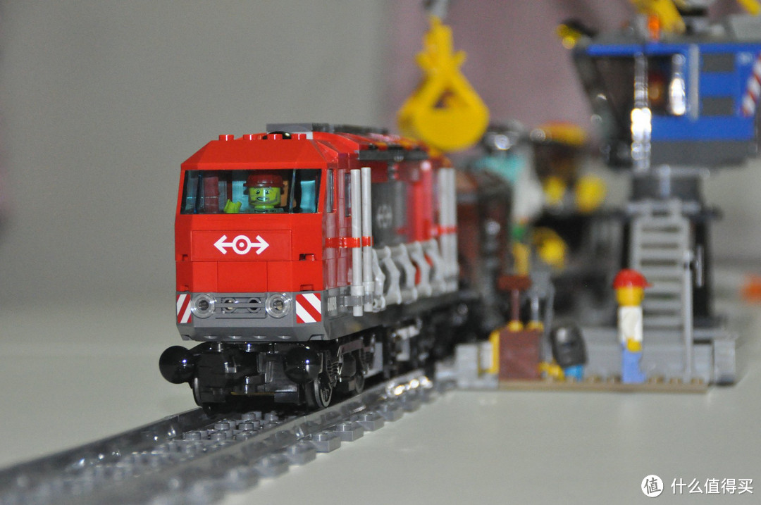 #本站首晒# LEGO 乐高 城市系列 60098 重载火车