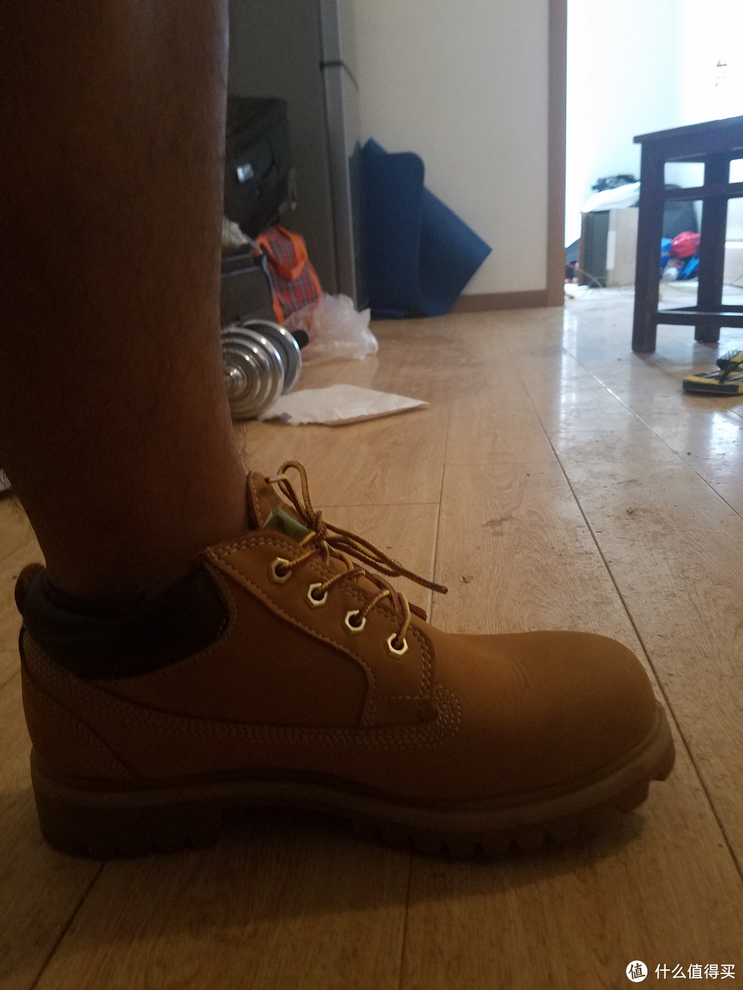 我的第一双 Timberland 添柏岚 73538 防水经典牛津徒步靴  开箱