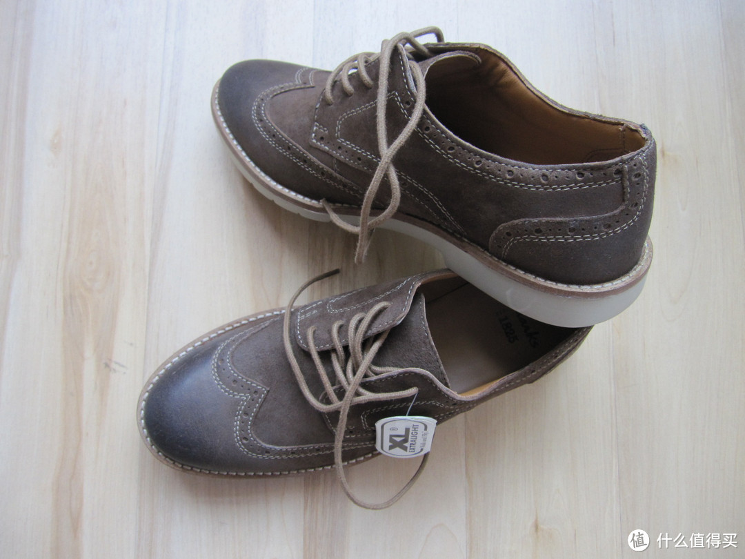 英伦情怀：Clarks Raspin Brogue Oxford 其乐布洛克雕花男鞋