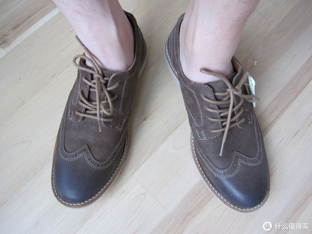 英伦情怀：Clarks Raspin Brogue Oxford 其乐布洛克雕花男鞋