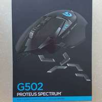 罗技 G502 游戏鼠标外观介绍(配重盒|灯光|滚轮|按键)