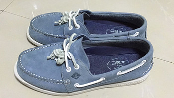 Sperry A/O 2-Eye Washable Boat Shoe 帆船鞋 开箱 附尺码、鞋带系法介绍