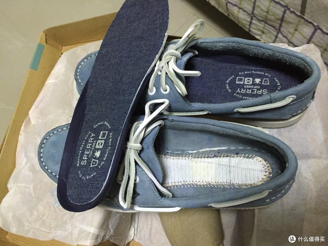 Sperry A/O 2-Eye Washable Boat Shoe 帆船鞋 开箱 附尺码、鞋带系法介绍