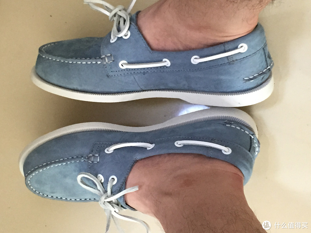 Sperry A/O 2-Eye Washable Boat Shoe 帆船鞋 开箱 附尺码、鞋带系法介绍