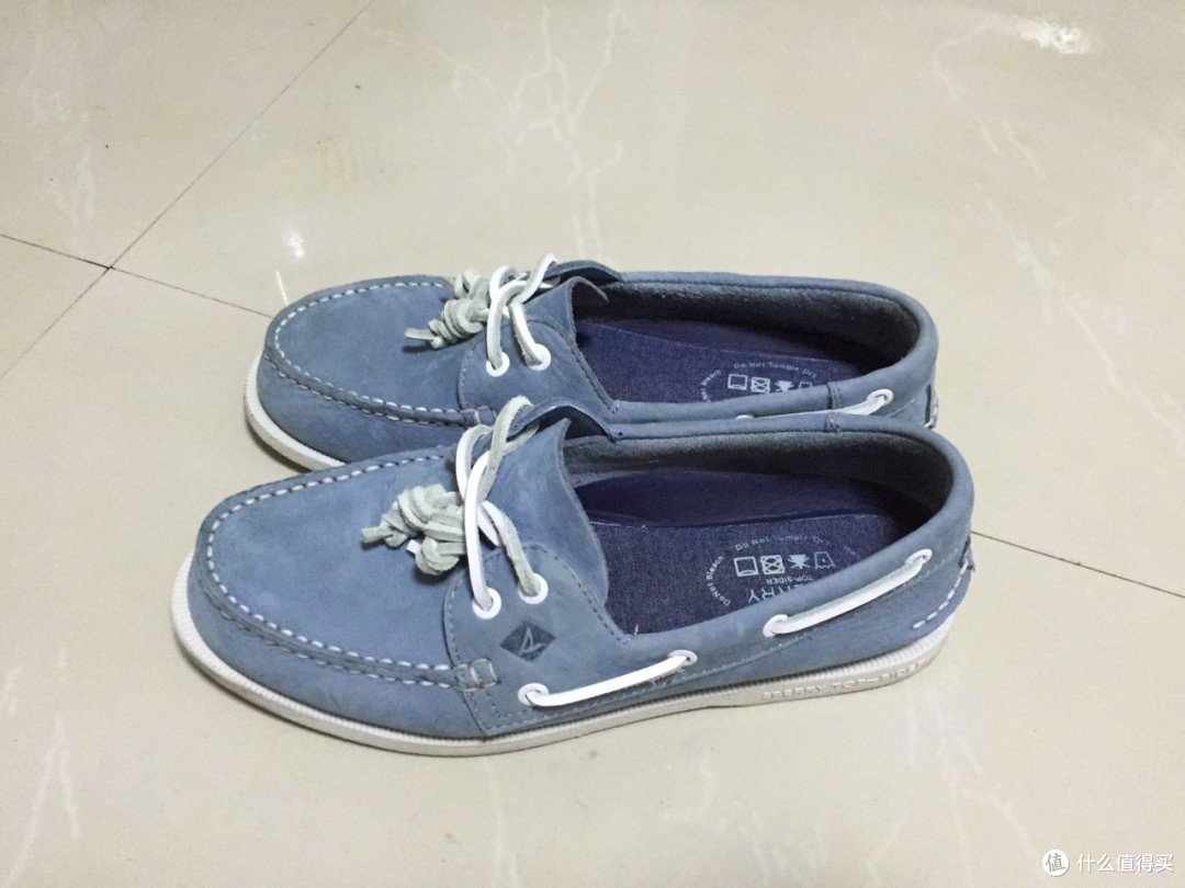 Sperry A/O 2-Eye Washable Boat Shoe 帆船鞋 开箱 附尺码、鞋带系法介绍