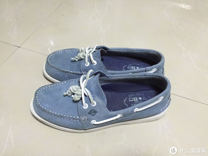 Sperry A O 2 Eye Washable Boat Shoe 帆船鞋开箱附尺码 鞋带系法介绍 休闲皮鞋 什么值得买