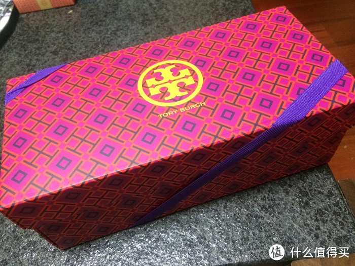 #原创新人# Tory Burch 汤丽柏琦 玫红色平底鞋 开箱