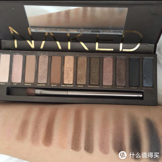 #原创新人#Urban Decay Naked和Urban Decay Naked2 眼影试色以及分析