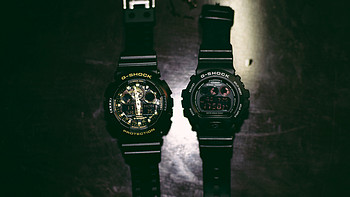 CASIO 卡西欧 G-SHOCK GA100-CF 迷彩手表 开箱及DW-6900MS-1的退役