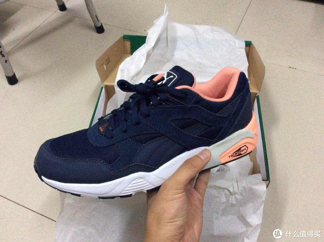 秒剁经历——PUMA 彪马 TRINOMIC R698 Block 复古休闲鞋