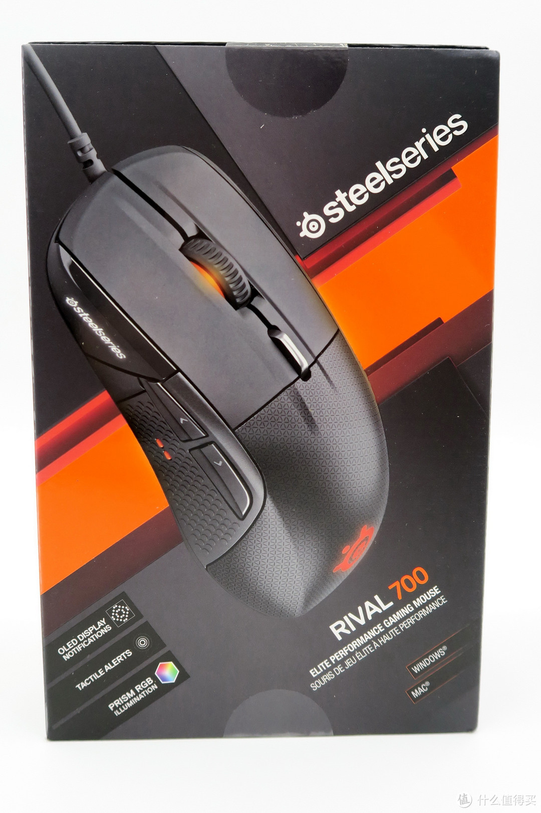 钢厂新品，带显示屏的游戏鼠标SteelSeries Rival 700